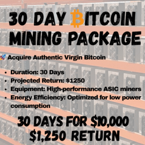 30 Days Bitcoin Mining